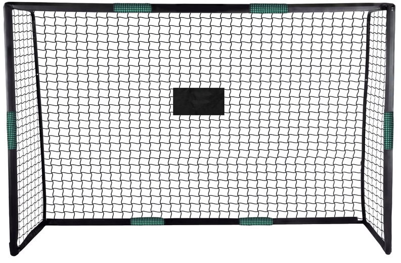 MG Arena fotbalová branka, 180 × 120 × 60 cm, černá/zelená