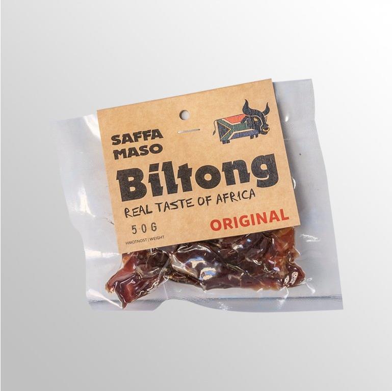 SAFFA MASO Biltong Original, 50 g