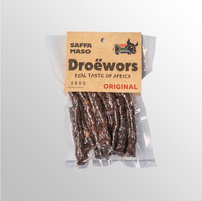 SAFFA MASO Droëwors, 100 g