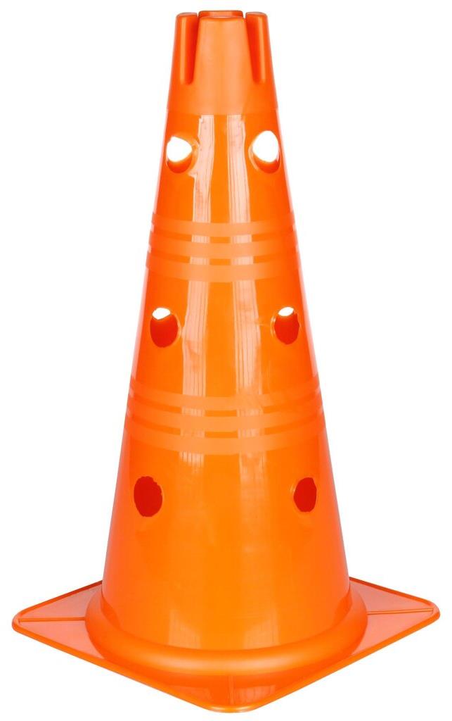 Merco Multipack 4 ks Vario kužel s otvory, oranžový, 38 cm