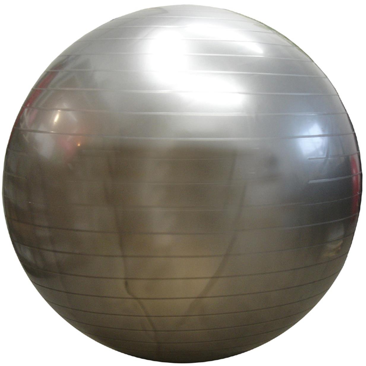 KUBIsport - Míč gymnastický 750 mm, šedý