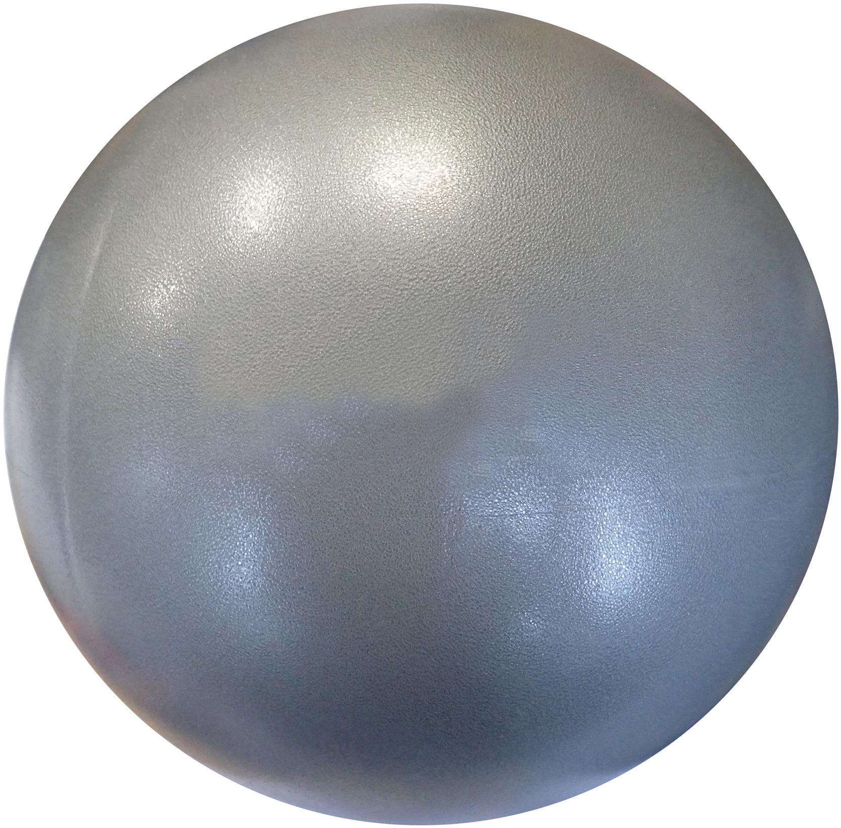 KUBIsport - Overball 20 cm, stříbrný