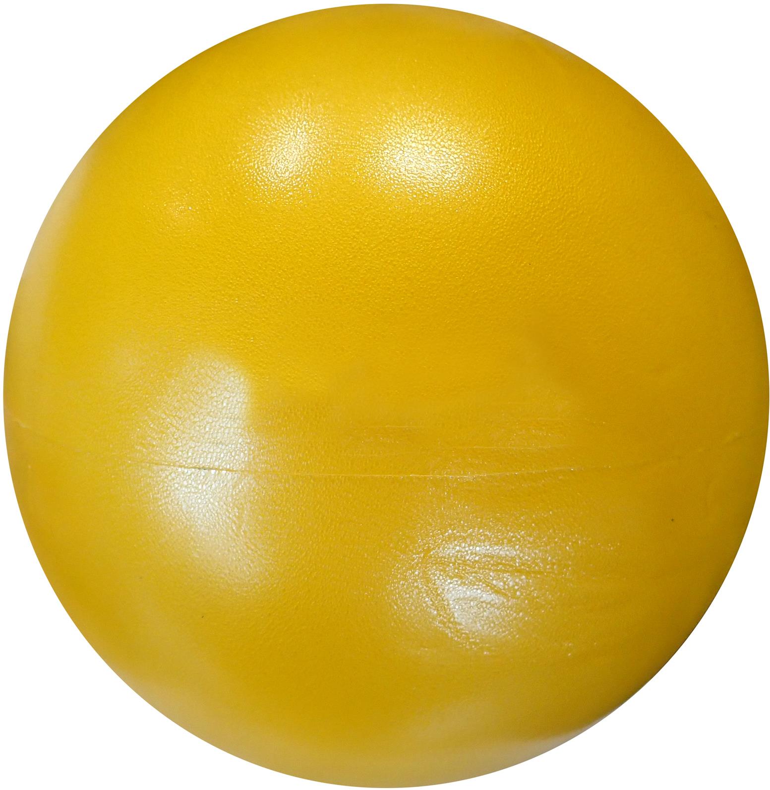 KUBIsport - Overball 20 cm, žlutý