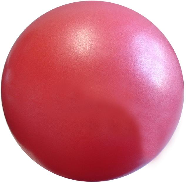 KUBIsport - Míč Overball 30 cm, červený