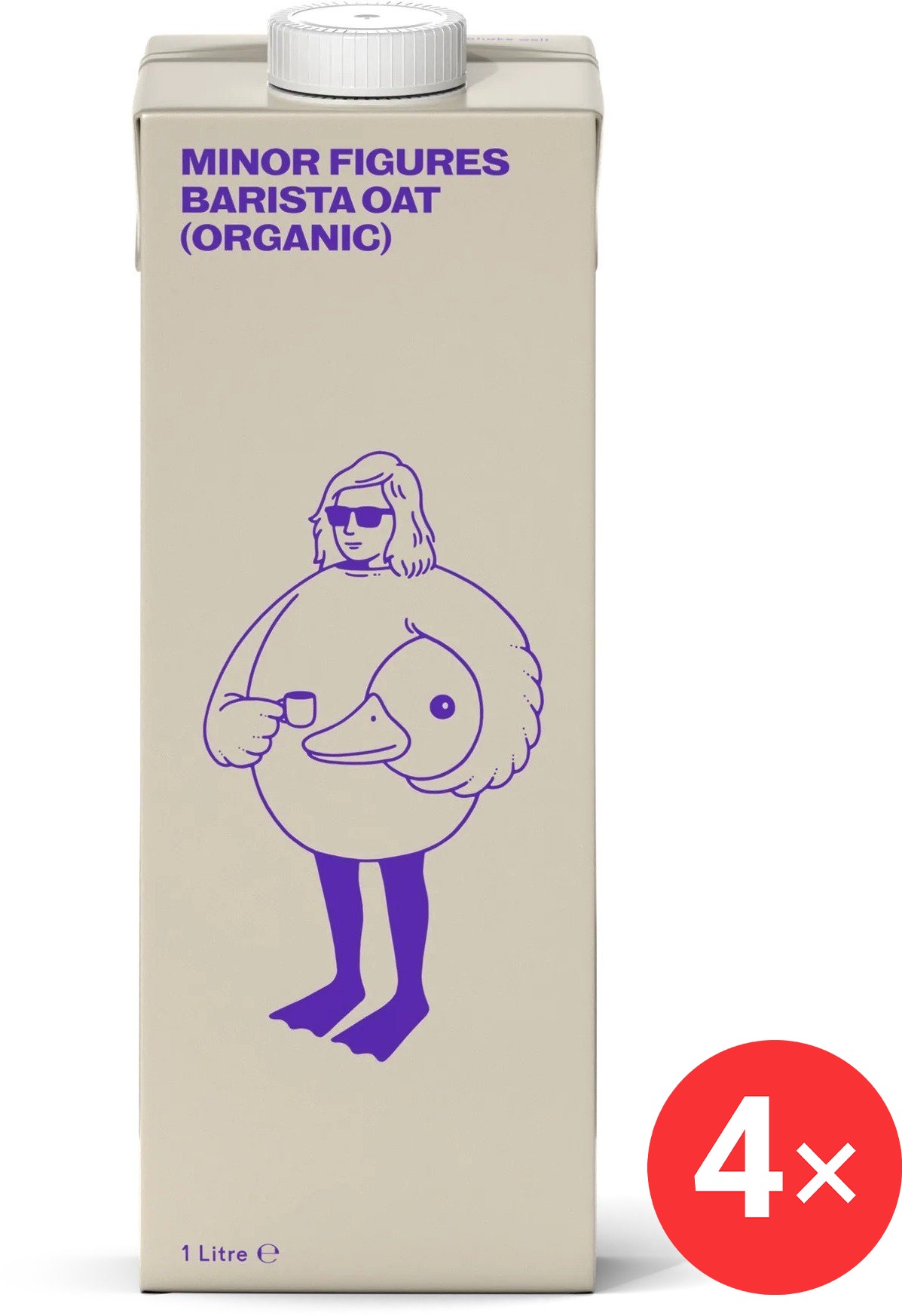 Minor Figures Oat barista 4 x 1 l BIO