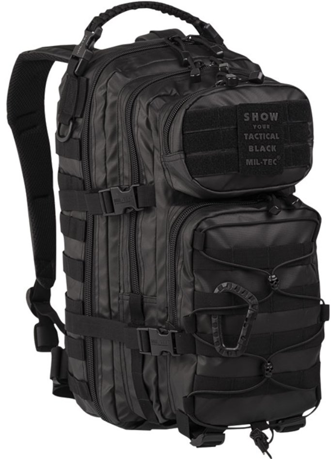 Mil-Tec Batoh Assault tactical SM černý malý