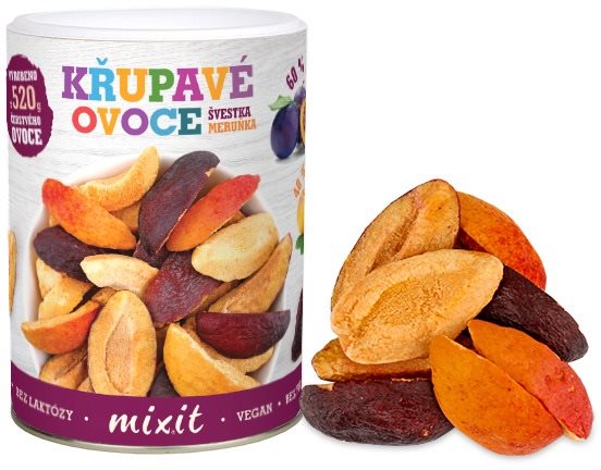 Mixit Křupavé ovoce - švestka a meruňka 65g