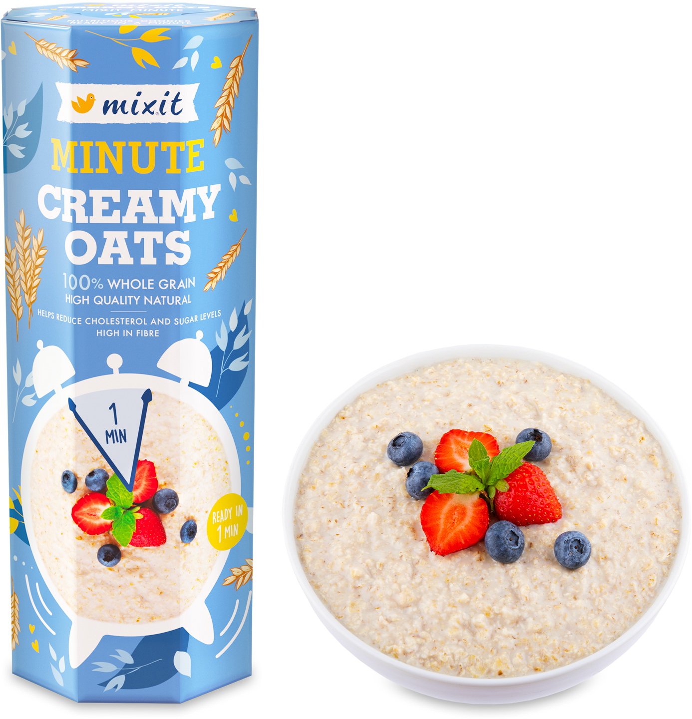 Mixit Creamy Oats - Minutové ovesné vločky 750 g