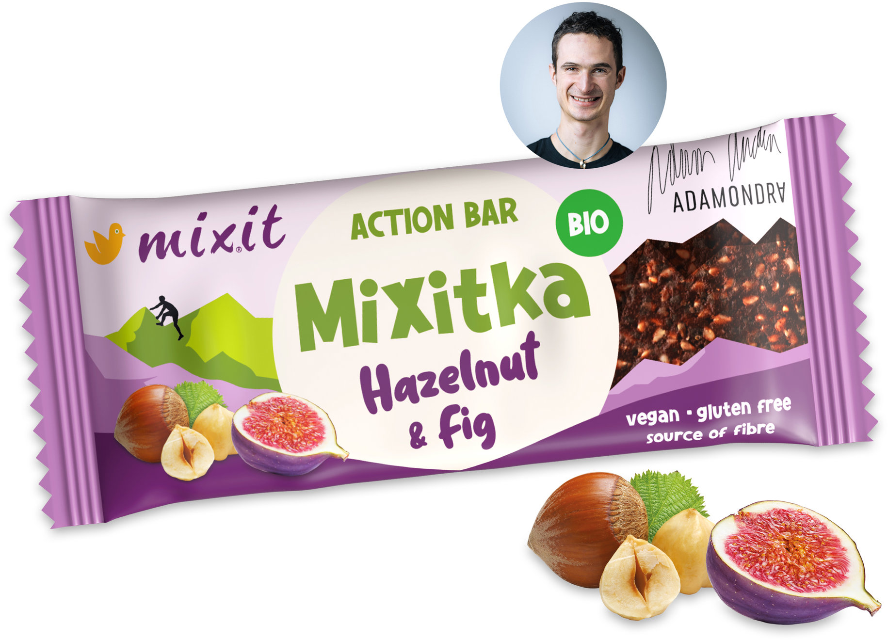 Mixit Action BIO Mixitka Adama Ondry - Fík a lískový oříšek