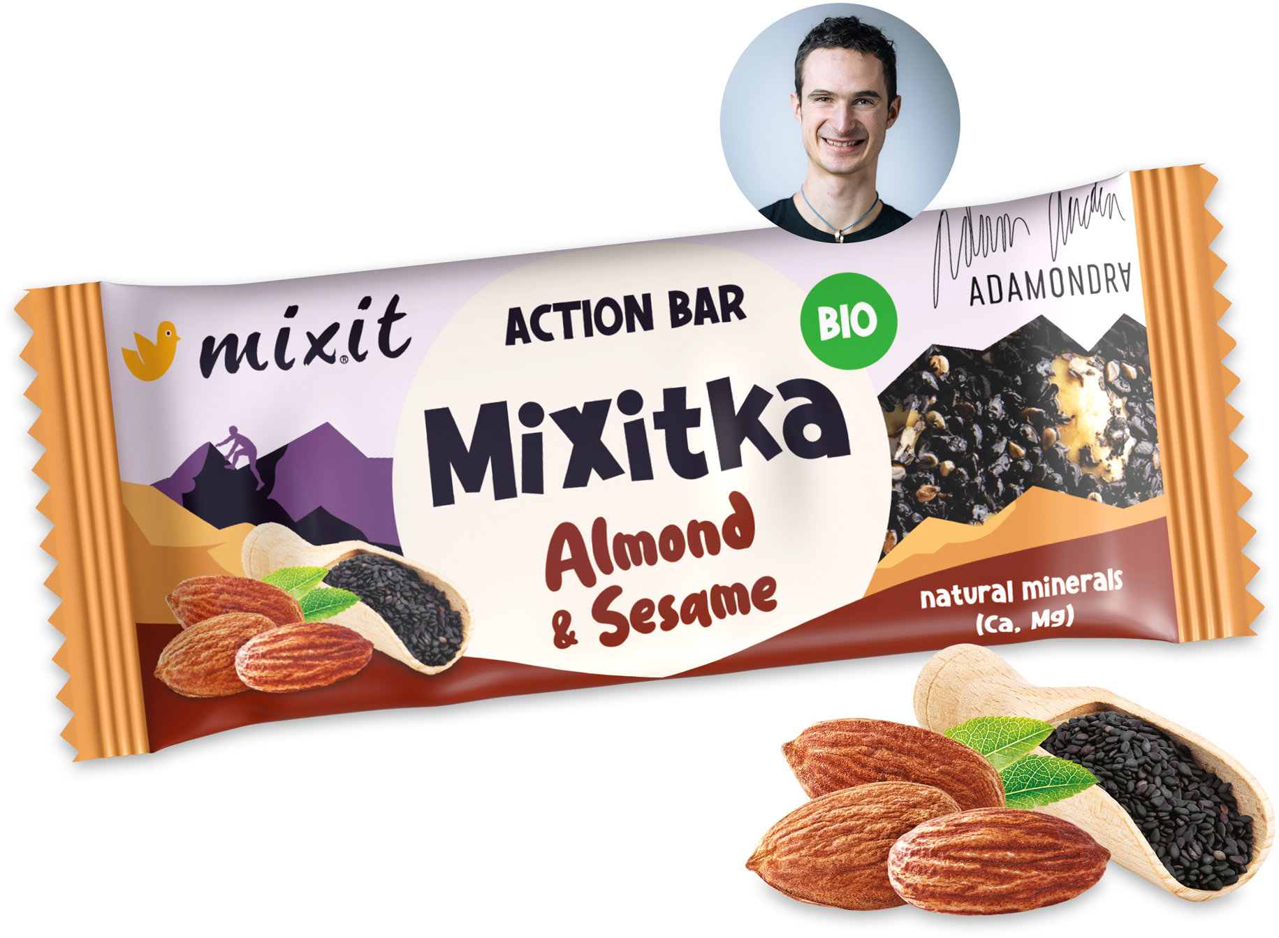 Mixit Action Bio Mixitka Adama Ondry - Sezam a mandle