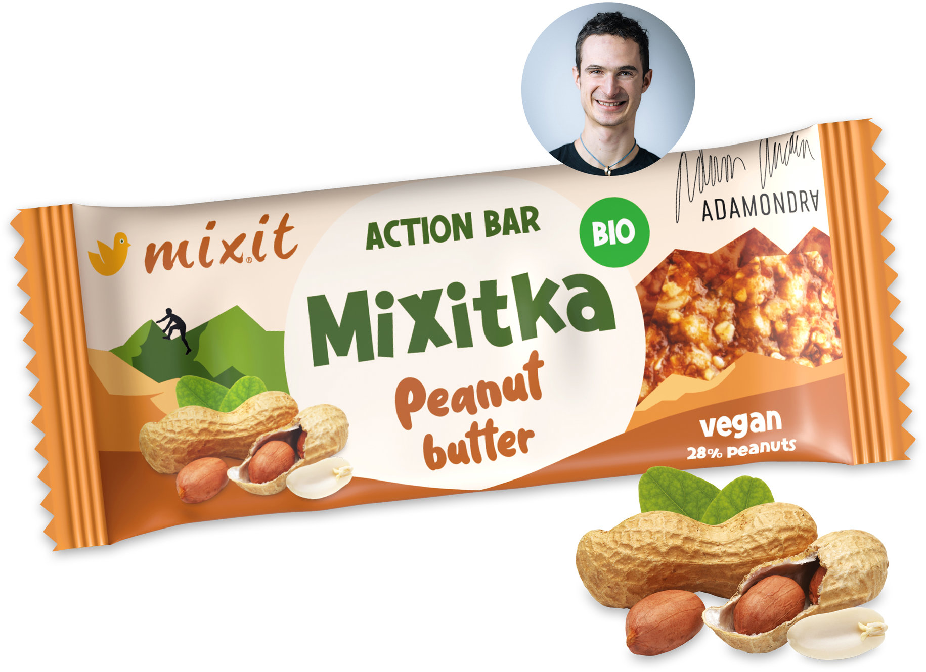 Mixit Action BIO Mixitka Adama Ondry - Peanut Butter