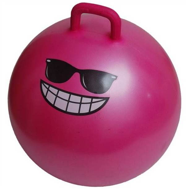 LifeFit Jumping Ball 55 cm, růžový