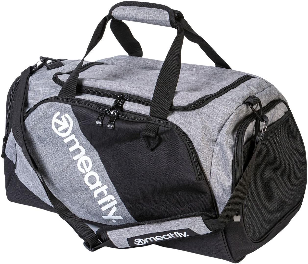 Meatfly cestovní taška Rocky, Black/Grey