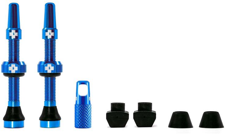 Muc-Off Tubeless Presta Valve Kit V2 44 mm Modrá