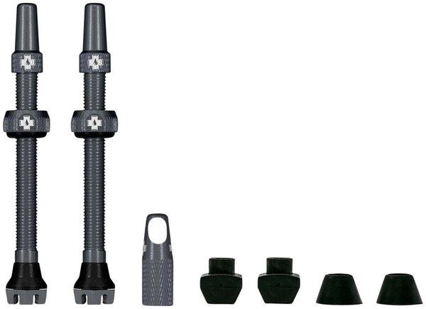 Muc-Off Tubeless Presta Valve Kit V2 44 mm Šedá