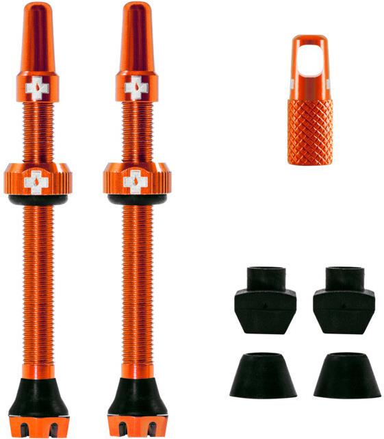 Muc-Off Tubeless Presta Valve Kit V2 60 mm Oranžová
