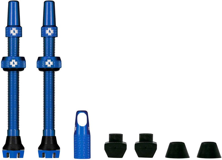 Muc-Off Tubeless Presta Valve Kit V2 60 mm Modrá