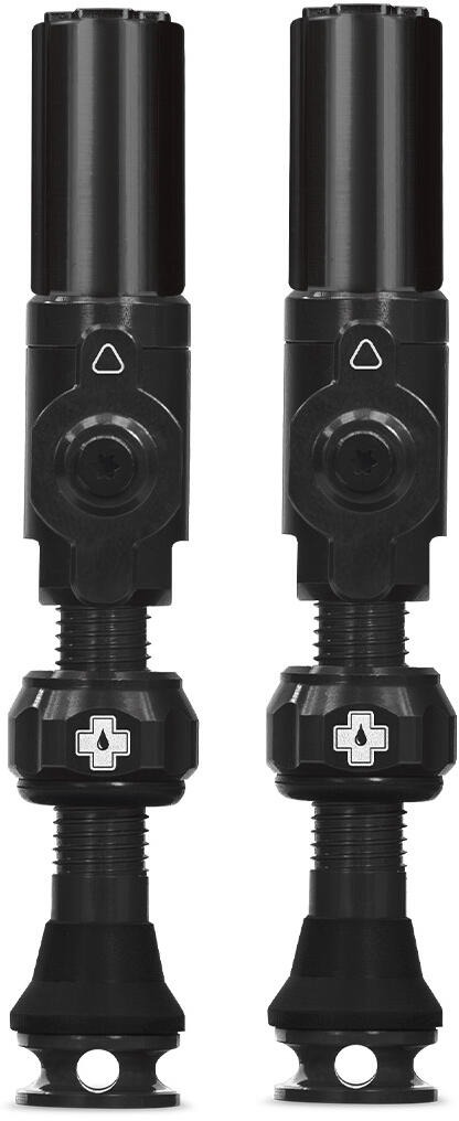Big Bore Hybrid Tubeless Valves Black Medium