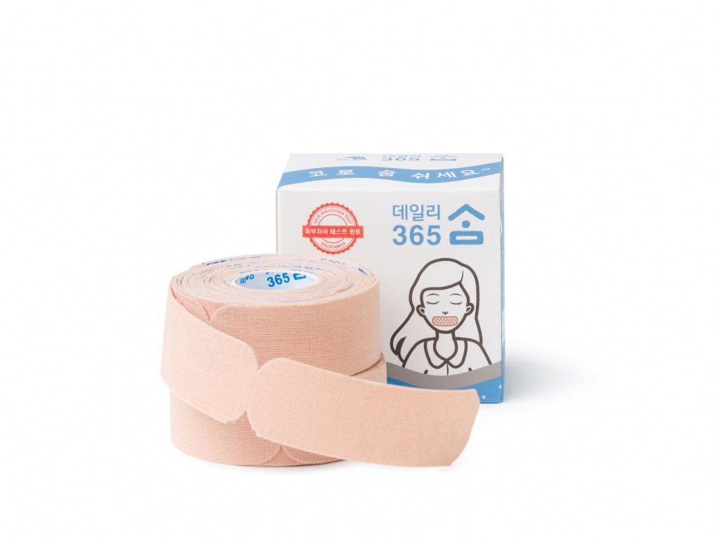Temtex Tape proti chrápání 2,5 × 8 cm 120 ks