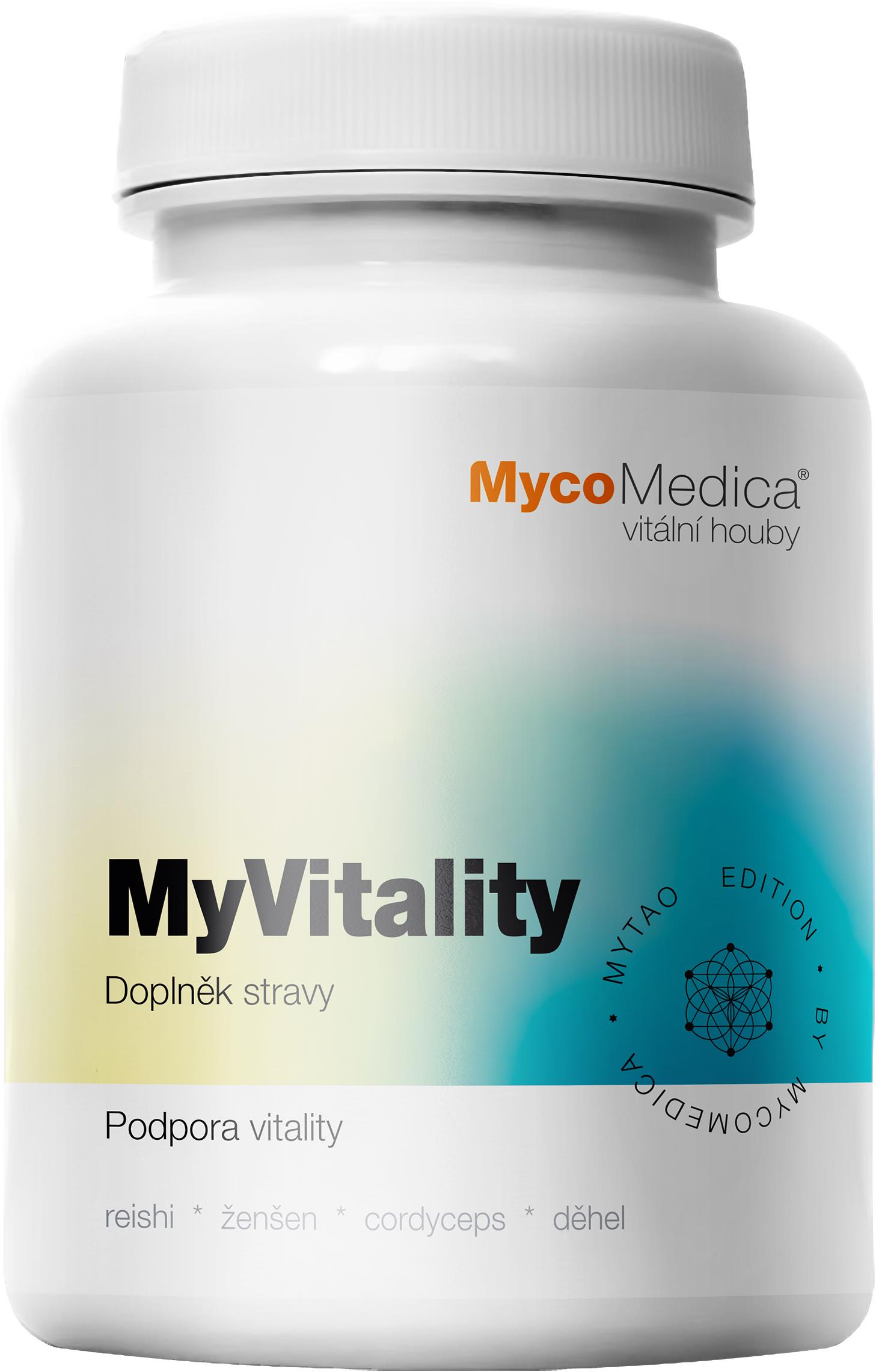 Mycomedica MyVitality 90 kapslí