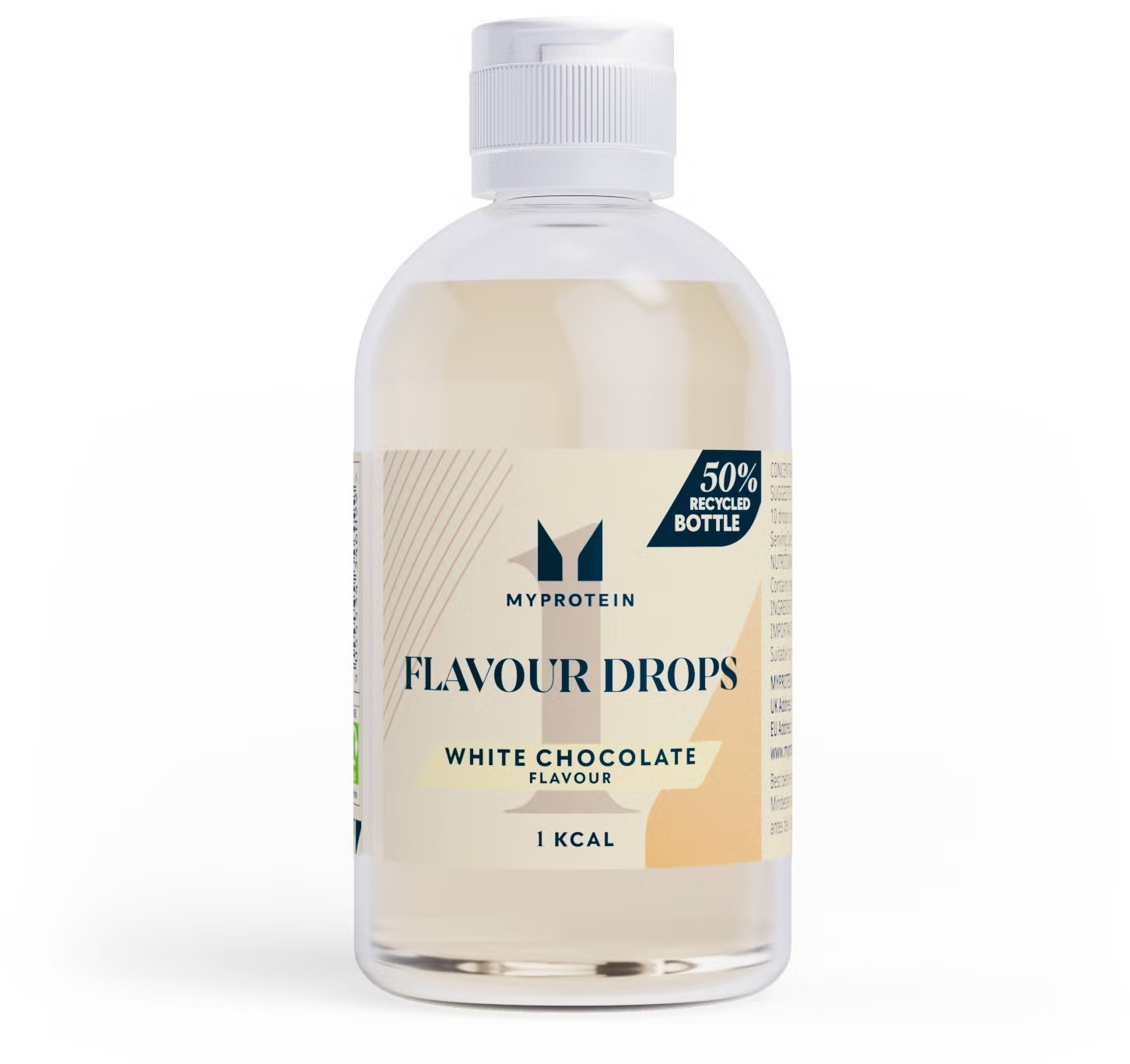 MyProtein FlavDrops 50 ml, bílá čokoláda