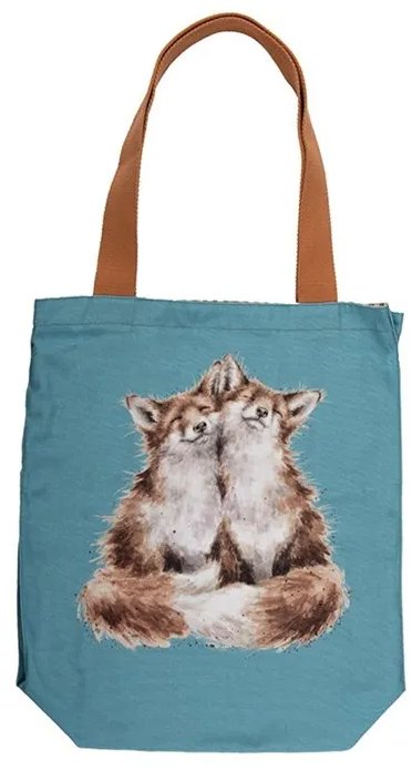 Wrendale Designs Pevná plátěná taška Lišky