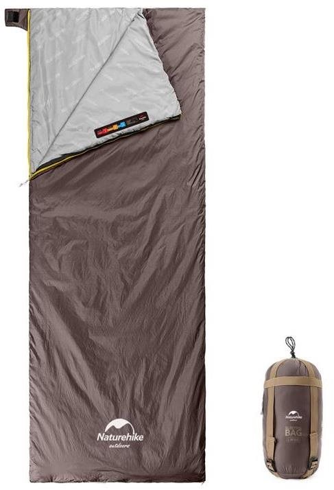 Naturehike hnědý mini ultralight LW180 spací pytel vel. XL