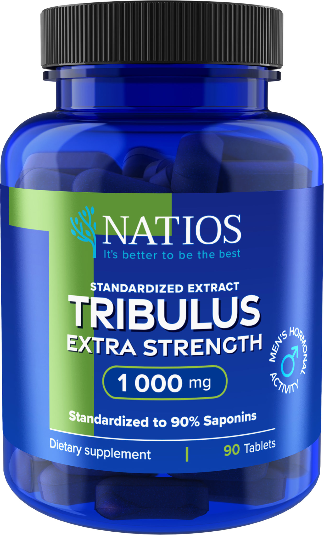 NATIOS Tribulus Extra Strength (90% Saponins) 1000 mg 90 tablet