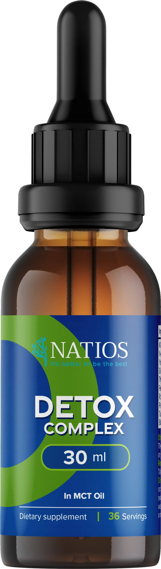 NATIOS Detox Complex Bylinné kapky v MCT oleji 30 ml