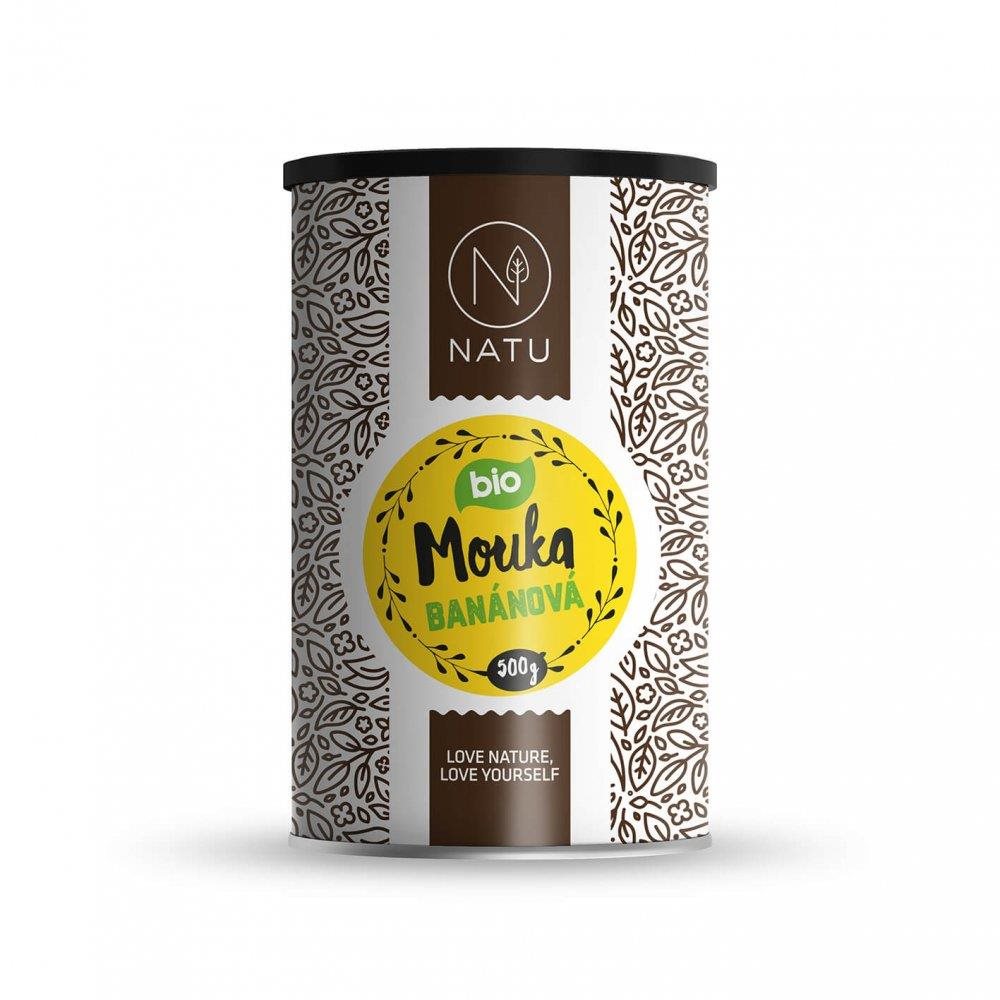 NATU Banánová mouka BIO 500 g