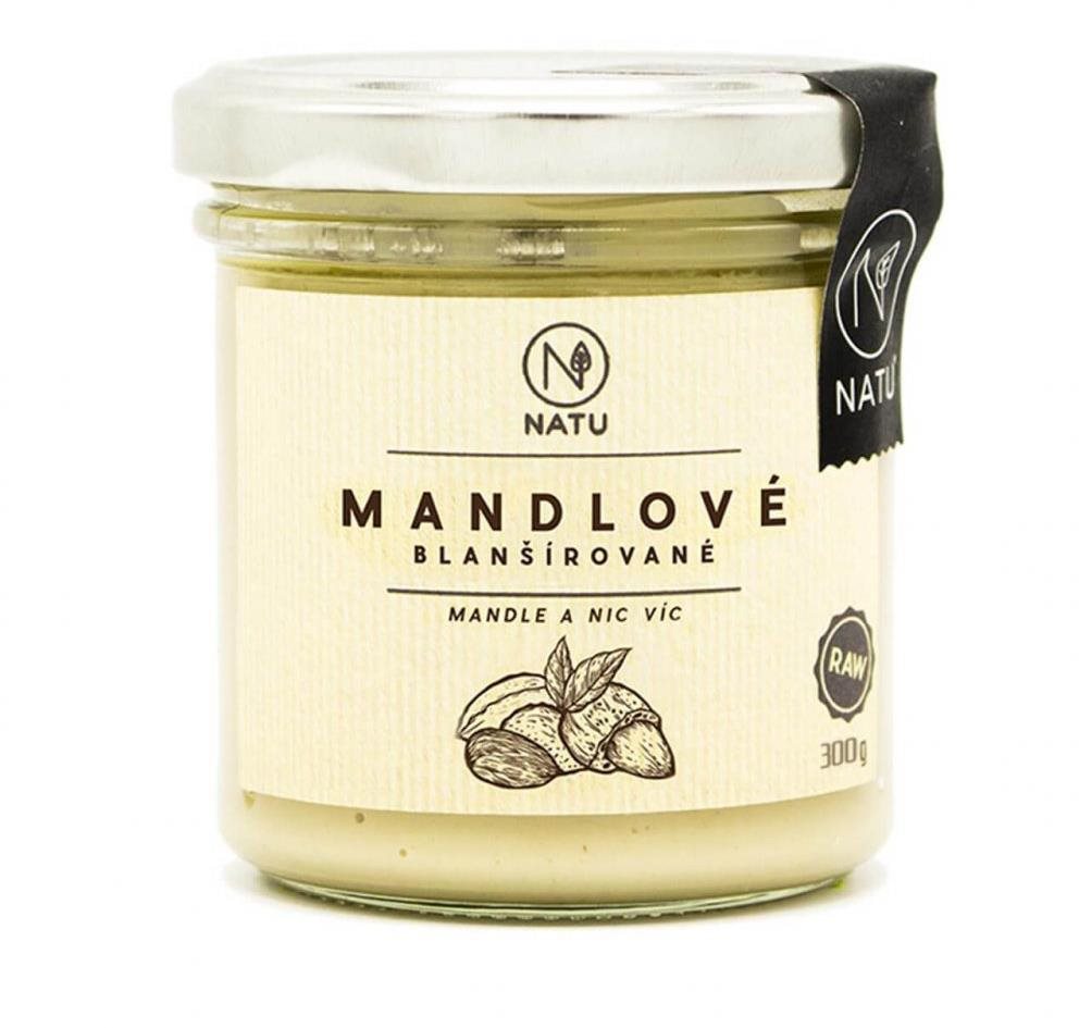 NATU Mandlový krém blanšírovaný 300 g