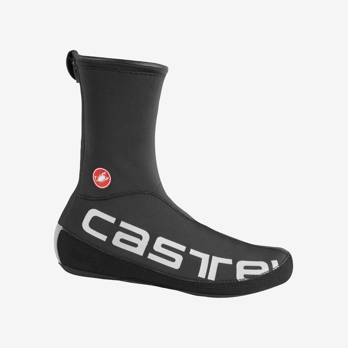 Castelli Diluvio UL Shoecover Black / Silver S / M