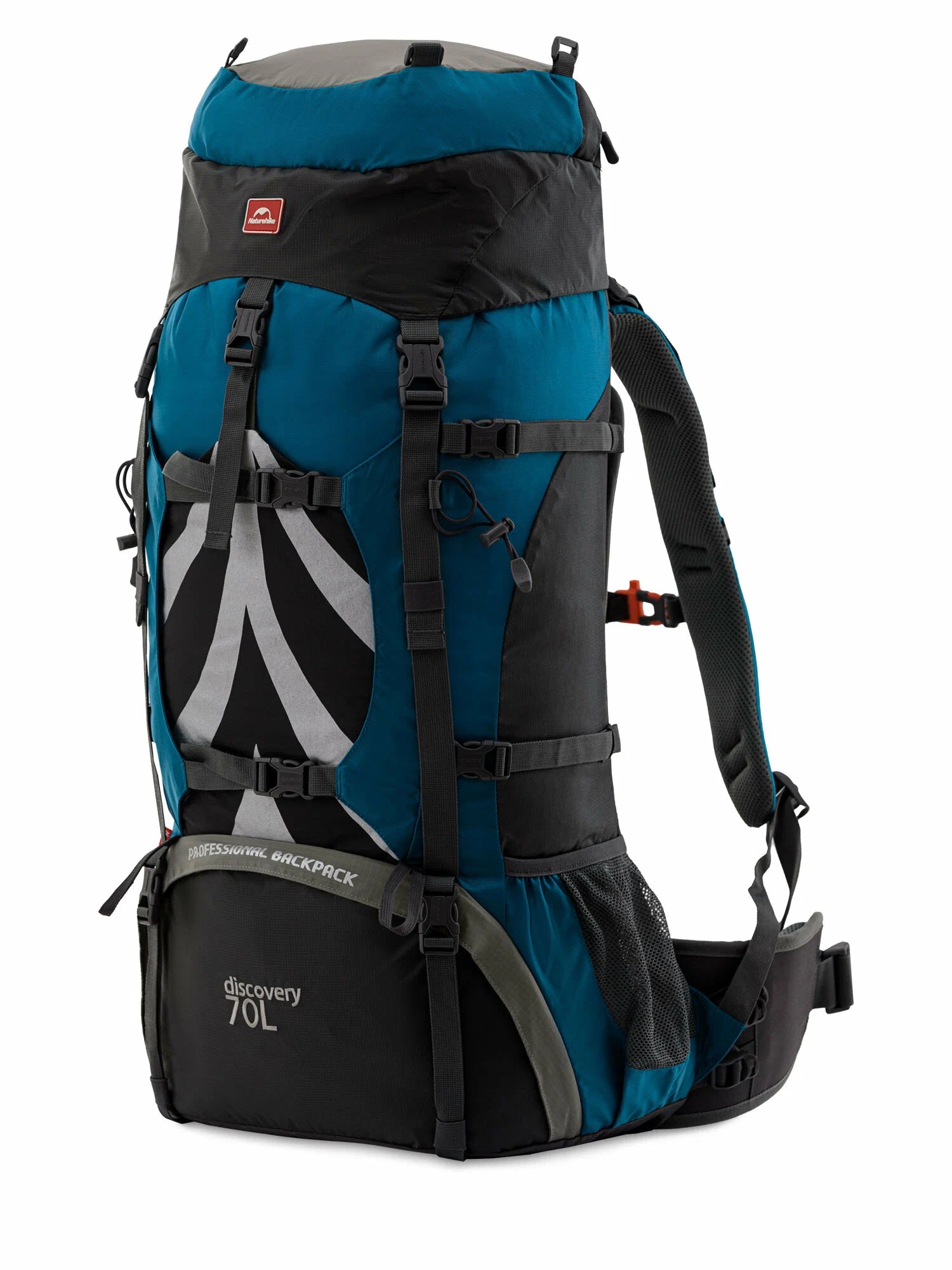 Naturehike expediční batoh 70+5l - modrý