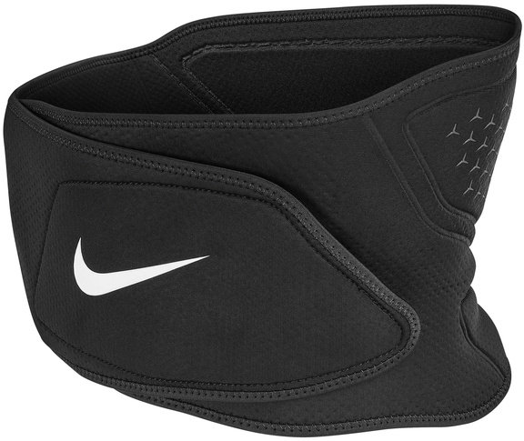 Nike Waist Wrap – černo-bílý podpůrný pás na záda velikost LG