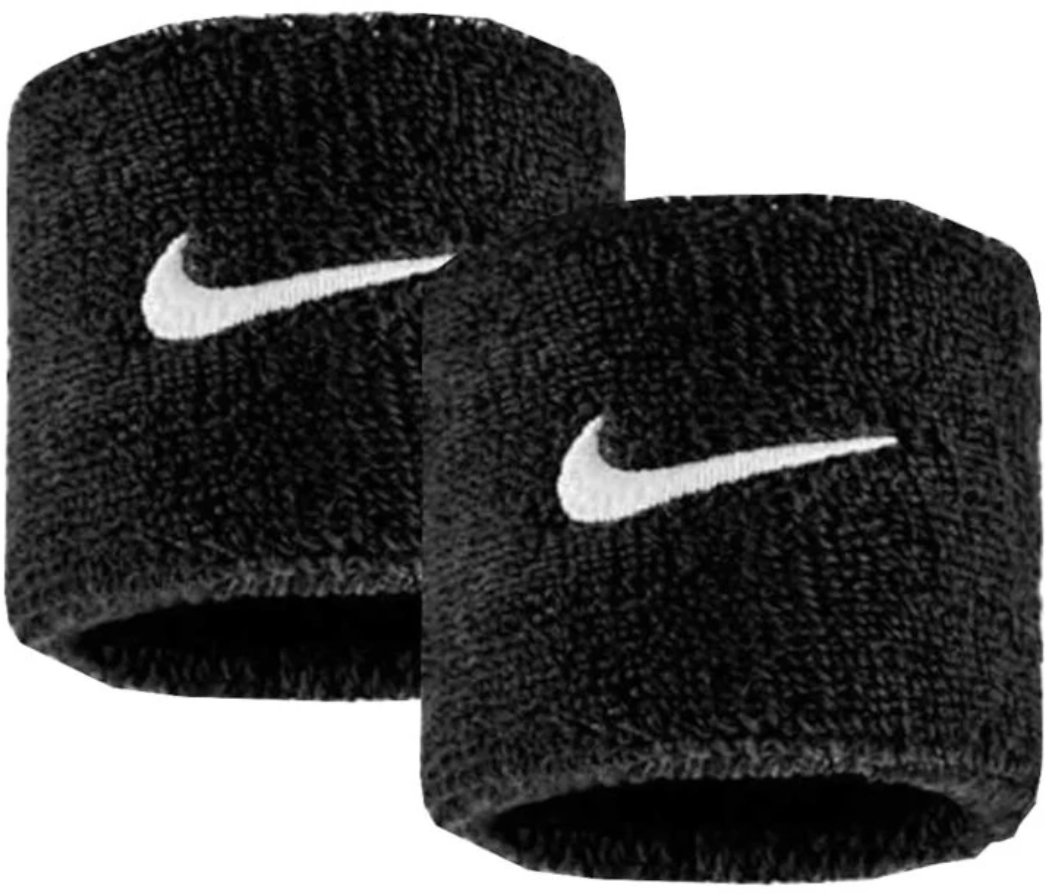 Nike Swoosh Wristbands černé