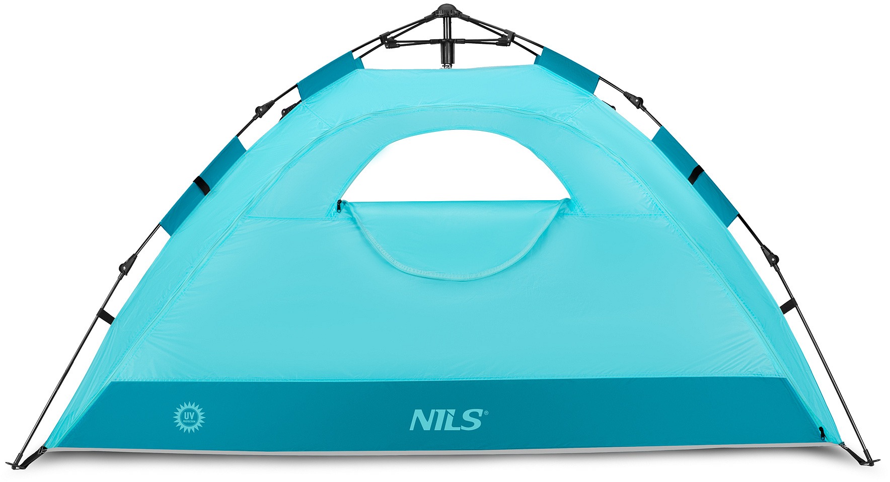 NILS Pop-up plážový stan NC4802 modrý
