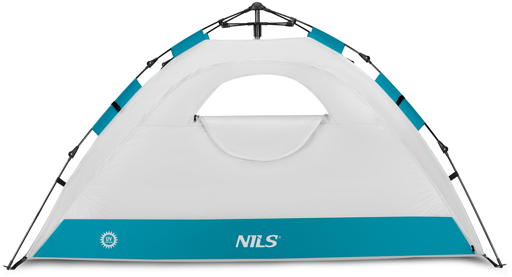 NILS Pop-up plážový stan NC4802 šedý