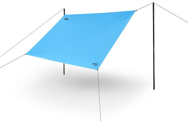 NILS Camp NC17111 Cestovní plachta-tarp, modrá