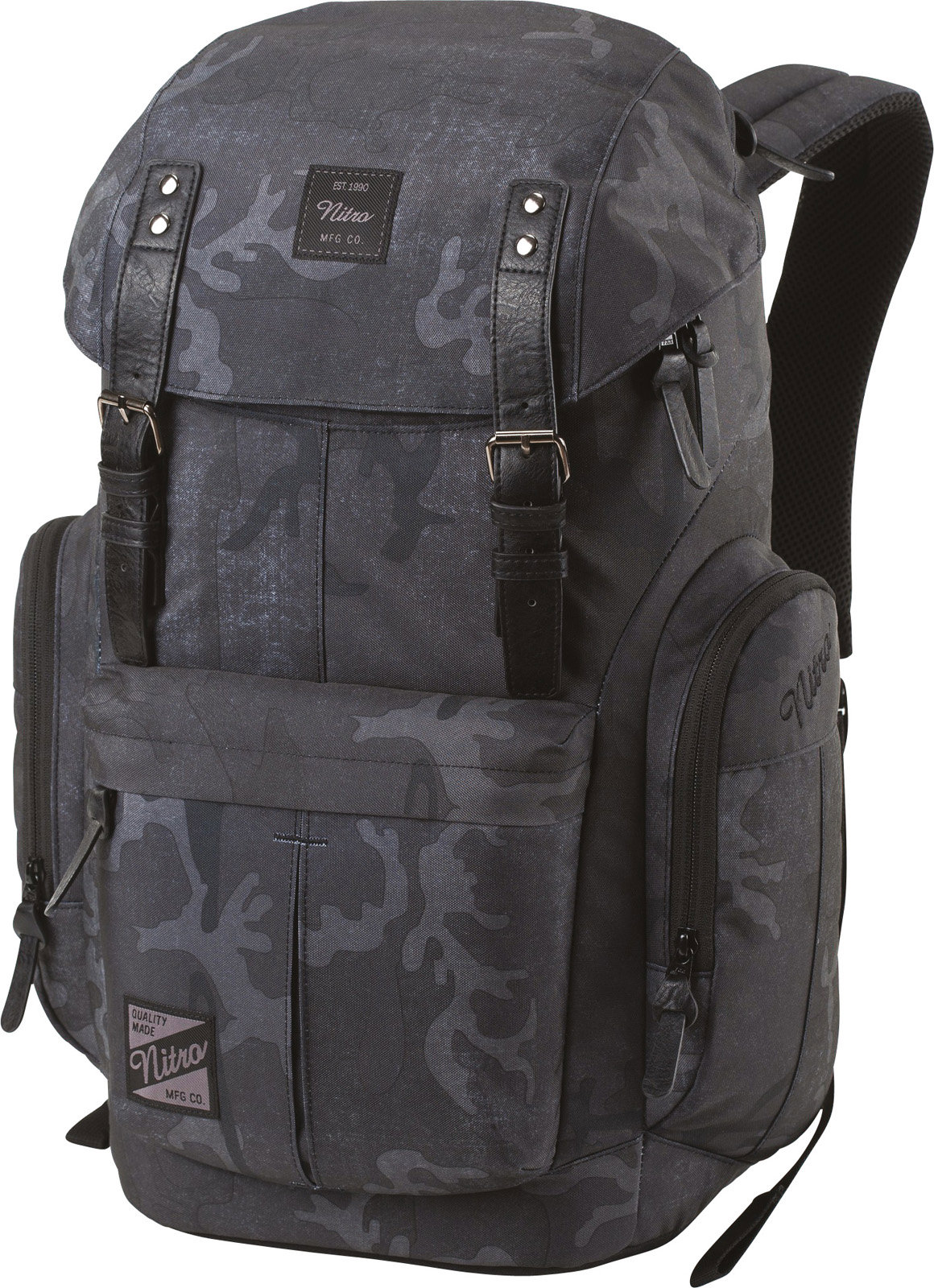 Batoh Nitro Daypacker Forged Camo v moderním designu