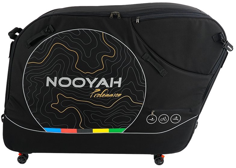 NOOYAH Kufr soft na kolo Road + Alu stand BK015-PRO