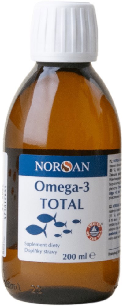 Norsan Omega-3 Total olej 200 ml, přírodní