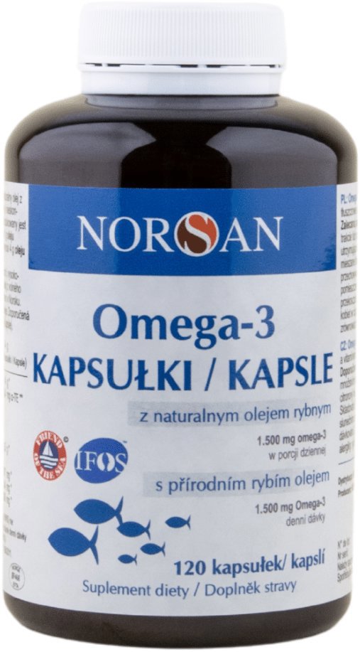 Norsan Omega-3 Total 120 kapslí