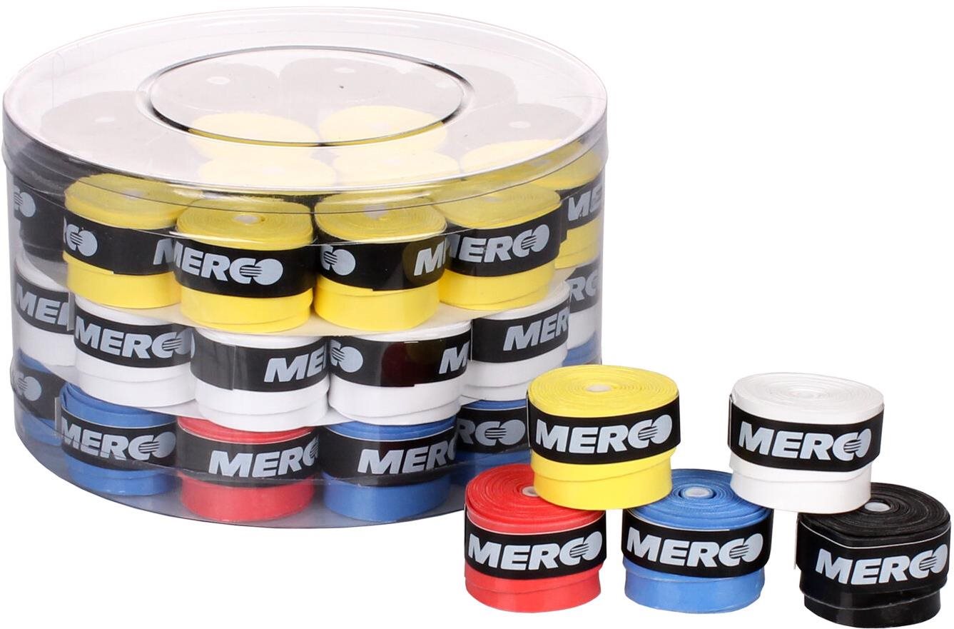 Merco Team overgrip omotávka tl. 0,5 mm/ box 50 ks mix barev