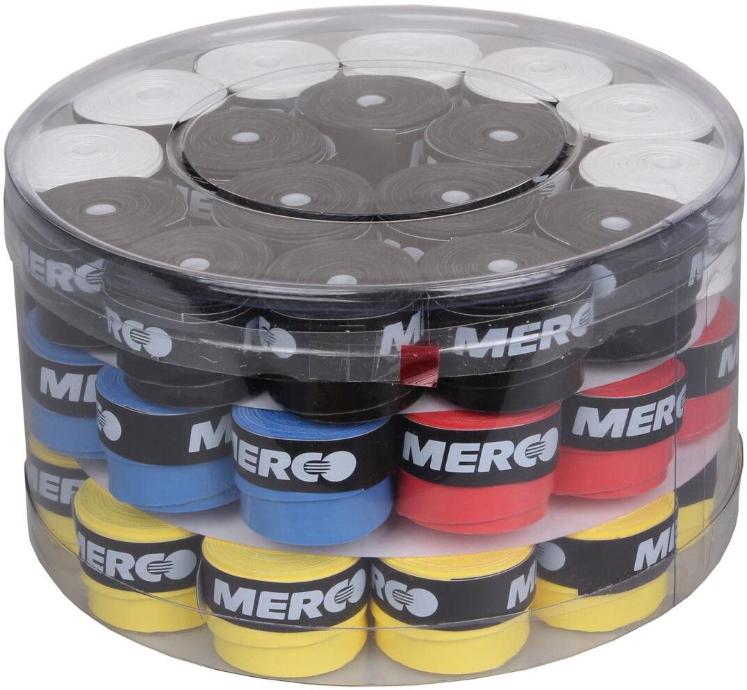 Merco Team overgrip omotávka tl. 0,75 mm / box 50 ks mix barev