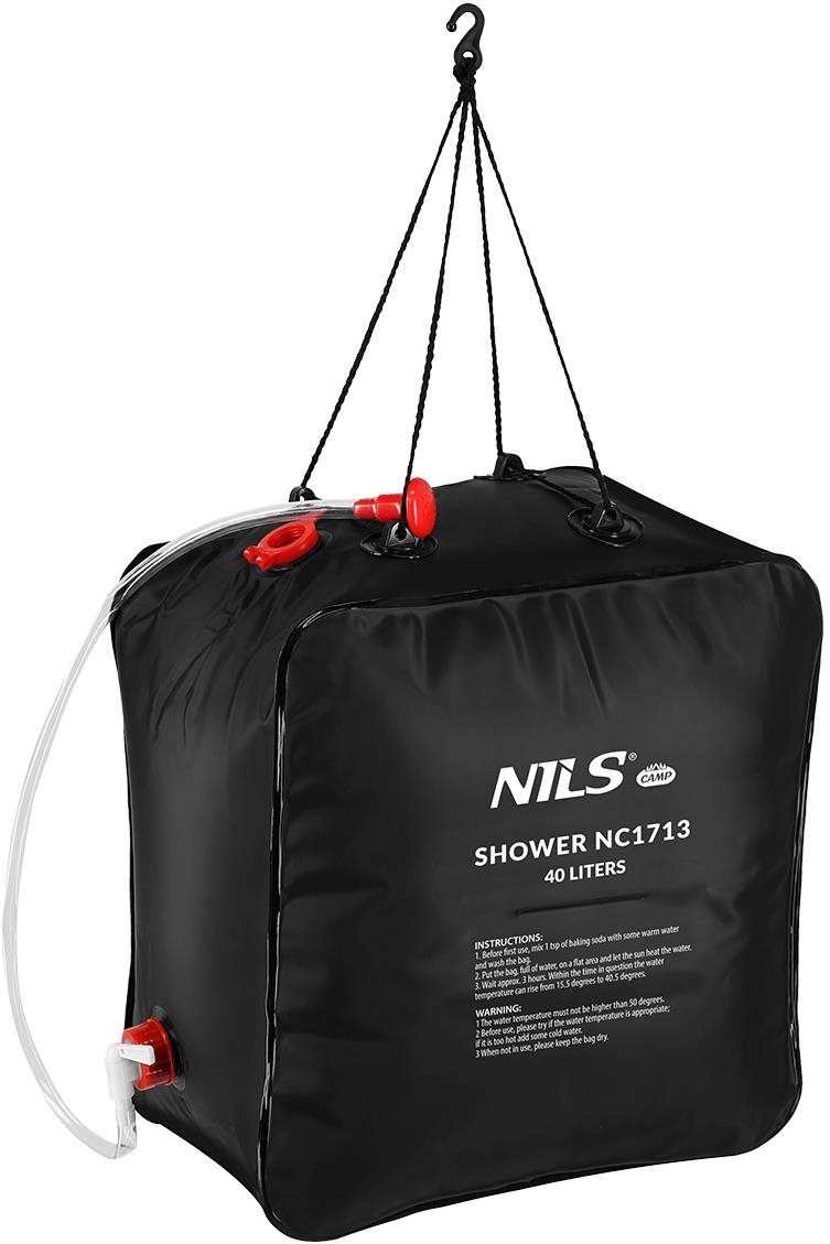 Kempingová solární sprcha NILS Camp NC1713 40L