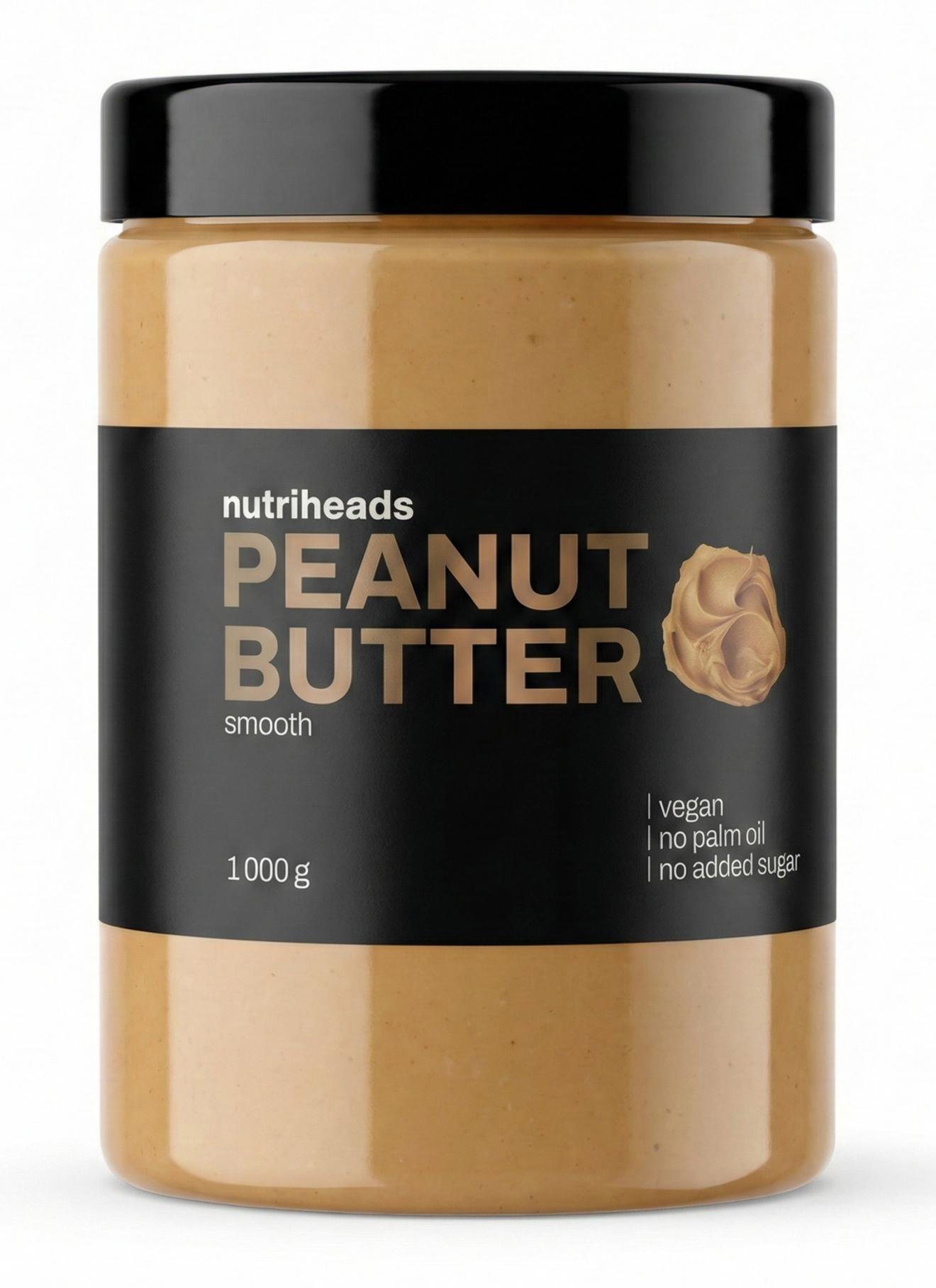 Nutriheads Peanut Butter Smooth 1000 g