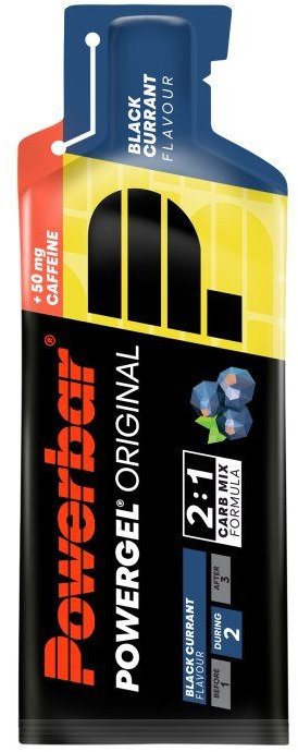 Powerbar PowerGel Black Currant (s kofeinem), 24 × 41 g
