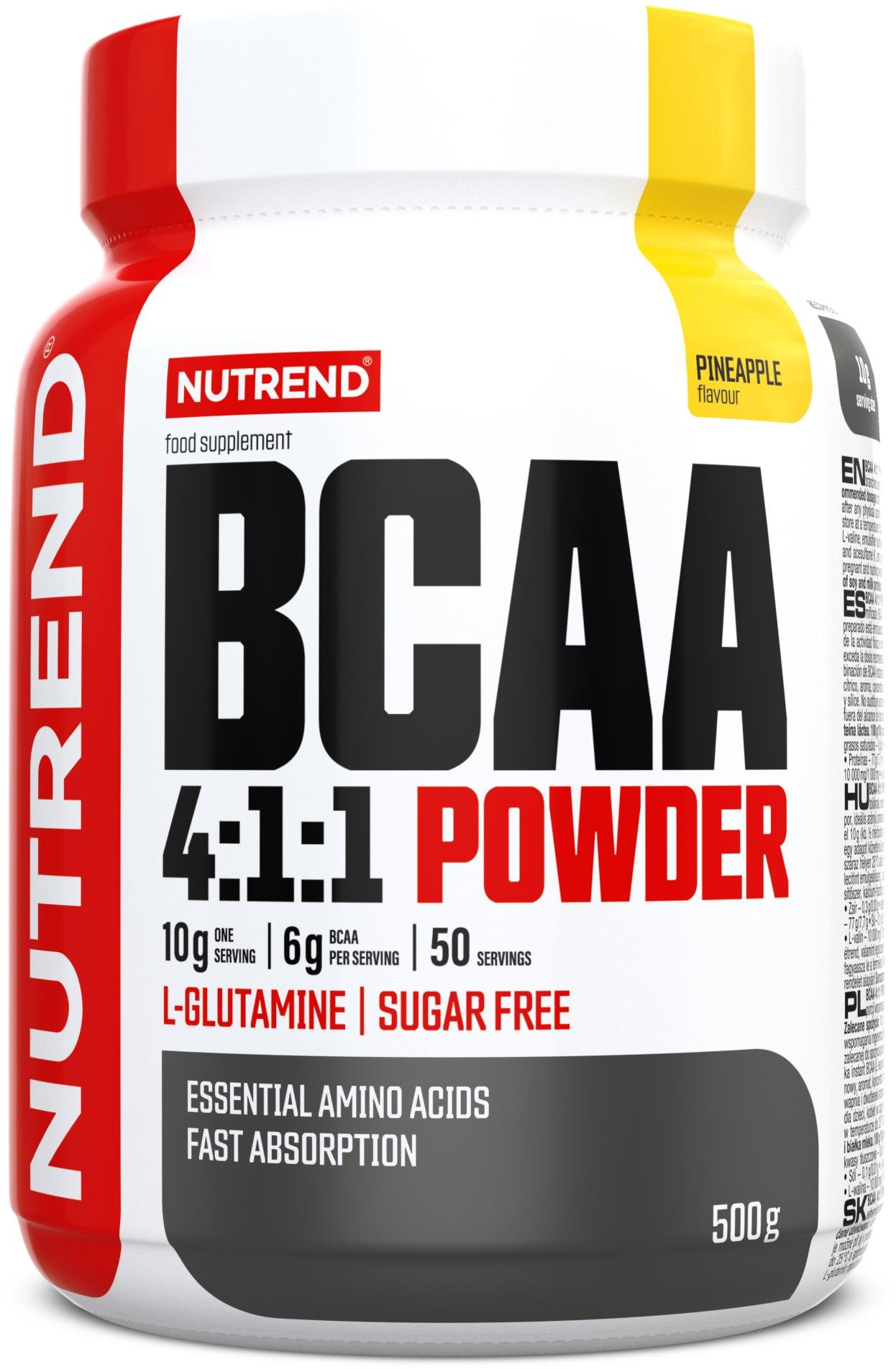 Nutrend BCAA 4:1:1 POWDER, 500 g, ananas