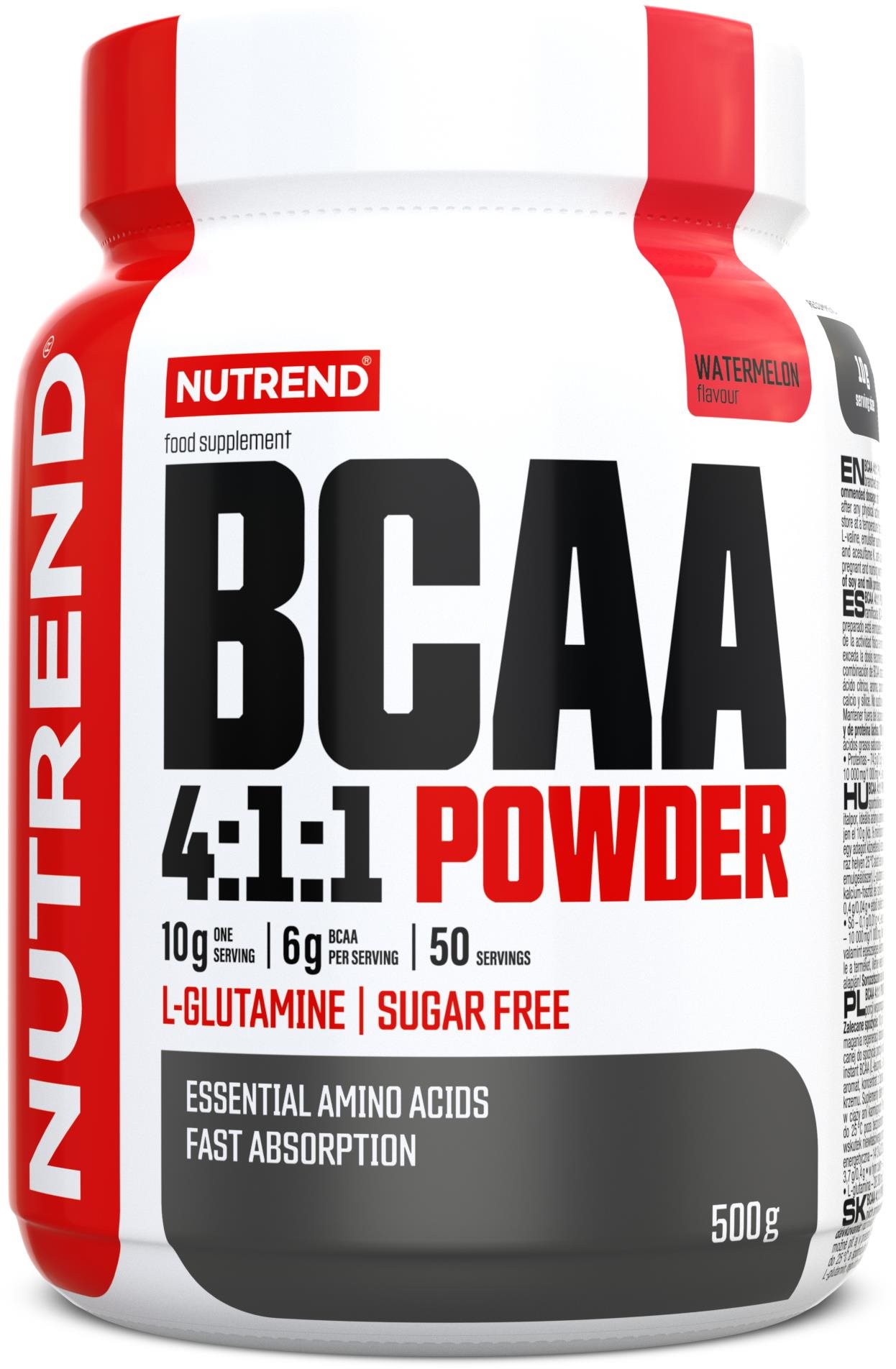 Nutrend BCAA 4:1:1 POWDER, 500 g, meloun