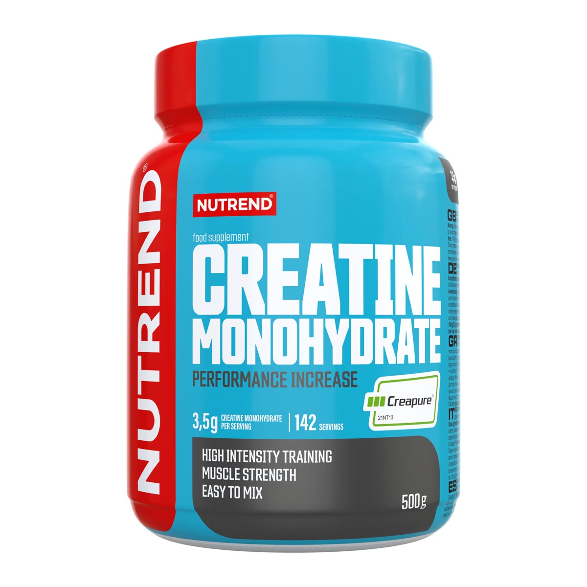 Nutrend CREATINE MONOHYDRATE CREAPURE 500 G Kreatin, , velikost 500 G